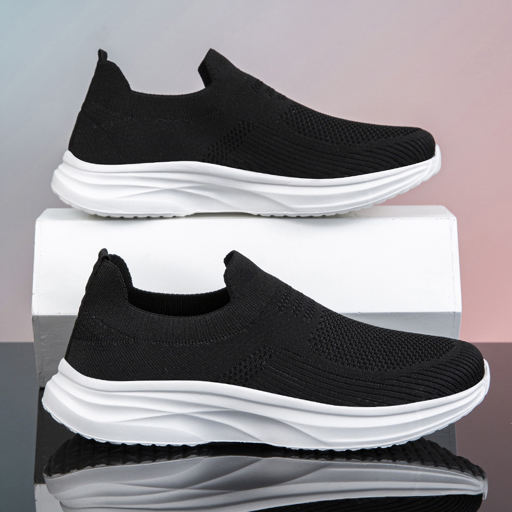 Shock Absorbing Gym Trainers - Tênis Masculino Leve e Respirável para