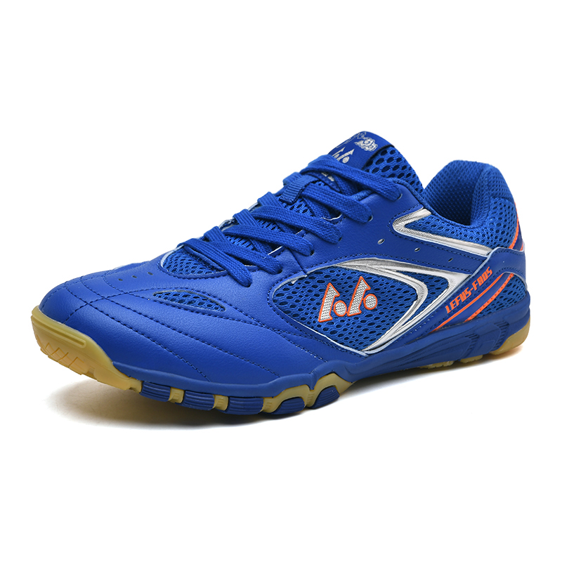 Shock Absorbing Gym Trainers - Homens mulheres esporte badminton sapatos azul