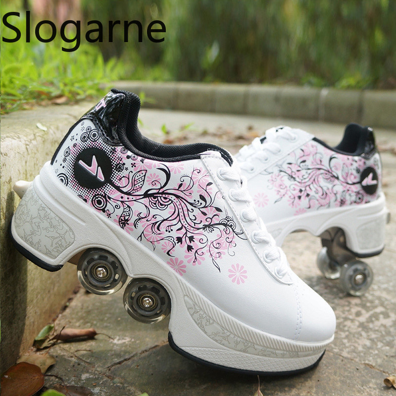 Mulher 4 rodas deformação pati - Men'S Shoes avaliação e preço