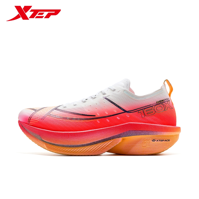 Xtep 160x 6.5 pro tênis de cor - Carbon Plate Marathon Racing Shoes avaliação e preço